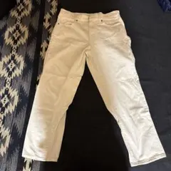 UNIQLO JEANS ストレートデニム ホワイト
