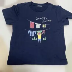 COMME CA ISM キッズ Tシャツ 110A ネイビーのサムネイル