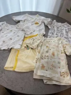 短肌着　5枚セットまとめ売り【50〜60】