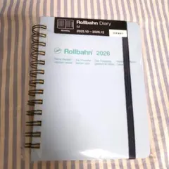 ロルバーン 　ダイアリー M 2025.10-2026.12 ライトブルー