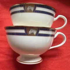 Noritake ホースモチーフ ティーカップ 2客 セット非売品