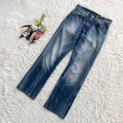 『G-STAR RAW』3301　デニムパンツ　ジーンズ　ストレート　青(S)のサムネイル