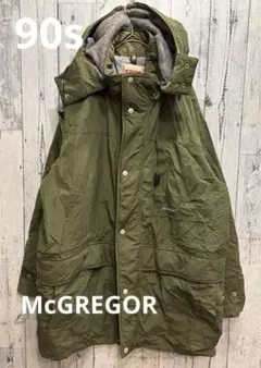 ♠️McGREGOR マックレガー　マクレガー　ナイロン　ミリタリーコート　90s