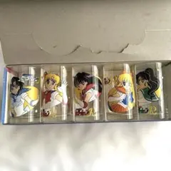 未使用　美少女戦士セーラームーンS　箱入りミニグラス5客セット 希少 レア 美少女戦士 セーラームーンS ミニグラス 5客セット レトロ