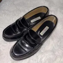 haruta ローファー 24.5 黒