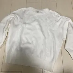 UNIQLO :C クルーネックセーター ホワイト S