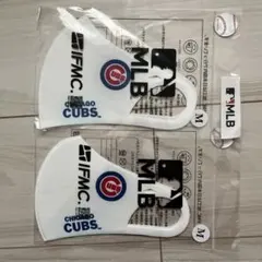 新品　MLB シカゴ　カブス　マスク　2枚セット　Mサイズ
