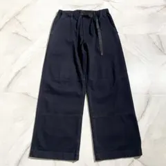 A19638 美品 グラミチ ダブルニーワイドクライミングパンツ 濃紺 Lのサムネイル