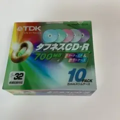 TDK タフネスCD-R 700MB 10枚パック