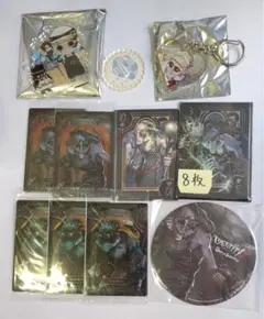 Identity V 第五人格　狂眼　バルク・ラパドゥーラ　スクエア　缶バッジ Identity V 第五人格 狂眼 バルク・ラパドゥーラ スクエア 缶