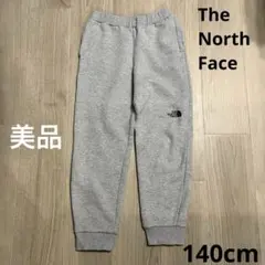美品ノースフェイス　グレー スウェットパンツ 140cm