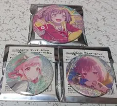 プロジェクトセカイ 鳳えむ グリッター缶バッジ 3点セット