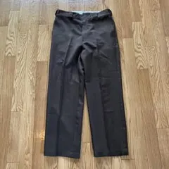 Dickies ディッキーズ 別注 ピンタック ワイドスラックス グレー L