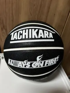 TACHIKARA バスケットボール ７号 ブラック/ホワイト