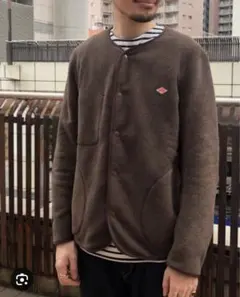 ダントン　フリースジャケット ボタン付き
