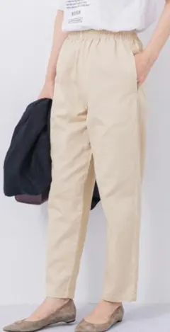 アーバンリサーチサニーレーベル　シェフパンツ　テーパード　ベージュ