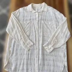 PAGEBOY シアーボーダーシャツ