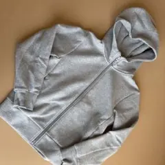 UNIQLO スェットジップパーカーグレー 140cm