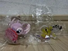 ディズニー スティッチ スヌーピー ガチャガチャセット