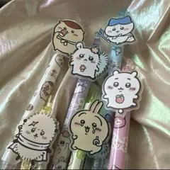 ちいかわ ボールペンセット 6本 ハチワレ うさぎ モモンガ