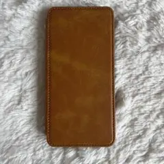 新品 未使用品 GALAXY A53 ライトブラウン 手帳型 スマホケース