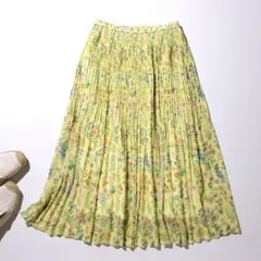 franche lippee フランシュリッペ 花柄 プリーツ ロングスカートのサムネイル