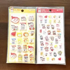 チチヤス チー坊 ぷくつやシール 2種セット