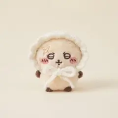 ちいかわ おすわりぬいぐるみ ボンネット 白 ホワイト