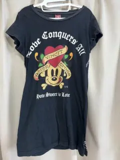 Ed Hardy エドハーディー × ディズニー Tシャツ USA製のサムネイル