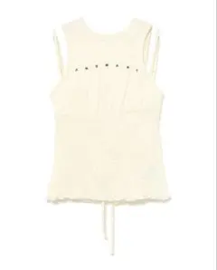 andmary Ami shirring logo tops - メルカリ
