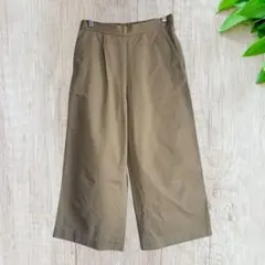 IT'S international ワイドパンツ L ベージュ 綿100％