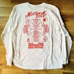 【USED】Metrock 2022 長袖Tシャツ　XLのサムネイル