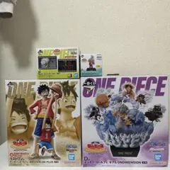 一番くじ ワンピース まとめ売り ラストワン賞＋D賞＋E賞＋F賞 内袋未開封