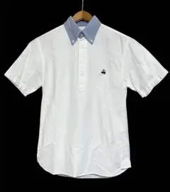 Brooks Brothersの半袖プルオーバーシャツ　MADE IN USA