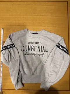 LOVETOXIC ラブトキシック OUTFIT トレーナー グレー Mサイズ