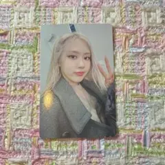 公式 BLACKPINK Rose born pink LP ロゼ トレカ