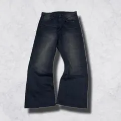 monkey time ガーメントダイ メンズ デニムパンツ フレア スリットのサムネイル