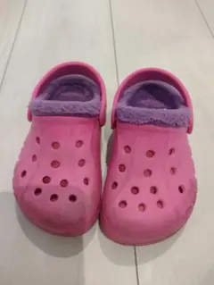 crocs★クロックス ボア付きサンダル★6c7