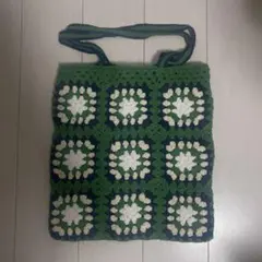 ニコアンド刺繍バッグ