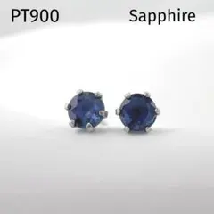 天然石 タンザナイト ピアス PT900 プラチナ - メルカリ