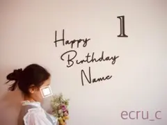 誕生日　レターバナー ガーランド バースデー　お祝い　飾り　壁面