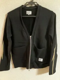 クライミー　CRIMIE ブラックジップアップカーディガン