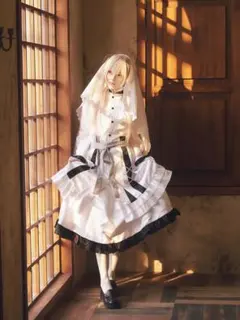 風*間様 ドール用 衣装(フィッシュテール スカートVer.) 1/4サイズ ハ