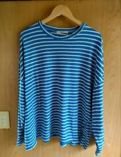 長袖Tシャツ　ボーダー柄