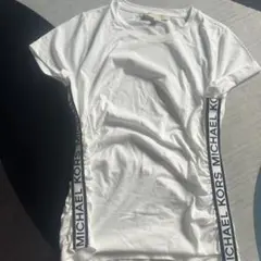 MICHAEL KORS サイドロゴテープ 半袖Tシャツ ホワイトのサムネイル