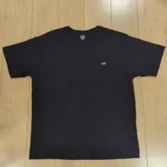 【美品】Lee ロゴ刺繍 Tシャツ LARGE ポケット付き メンズ