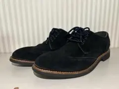 【COLE HAANコールハーン】ウィングチップ 革靴 スエード 良品