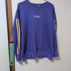 COLZA パープル スウェット トレーナー