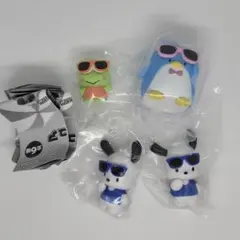 はぴだんぶい グラサンばちばちフィギュア カプセルトイ ガチャ