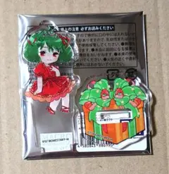 マクロスF ランカ ラッピング・パーティ アクリルカード 缶バッジ